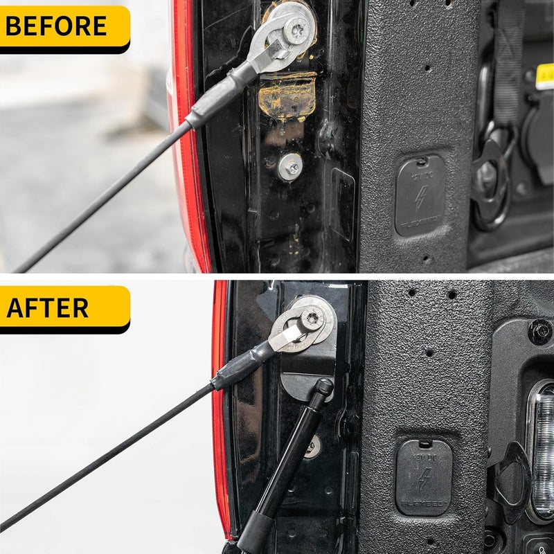 Maxzina Tailgate Assist Compatible with 2022-2025 2026 Ford Maverick Truck Tailgate Slow-Drop Accessories Tail Gate Shock Damper for 2024 Maverick Accessories (1PC) - Image 2